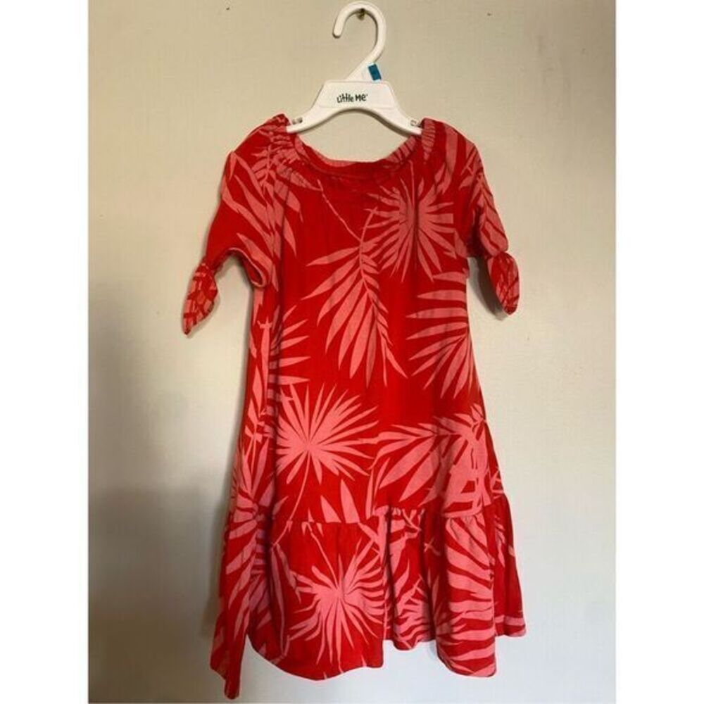 Girls red short sleeve‎ dress size XXS